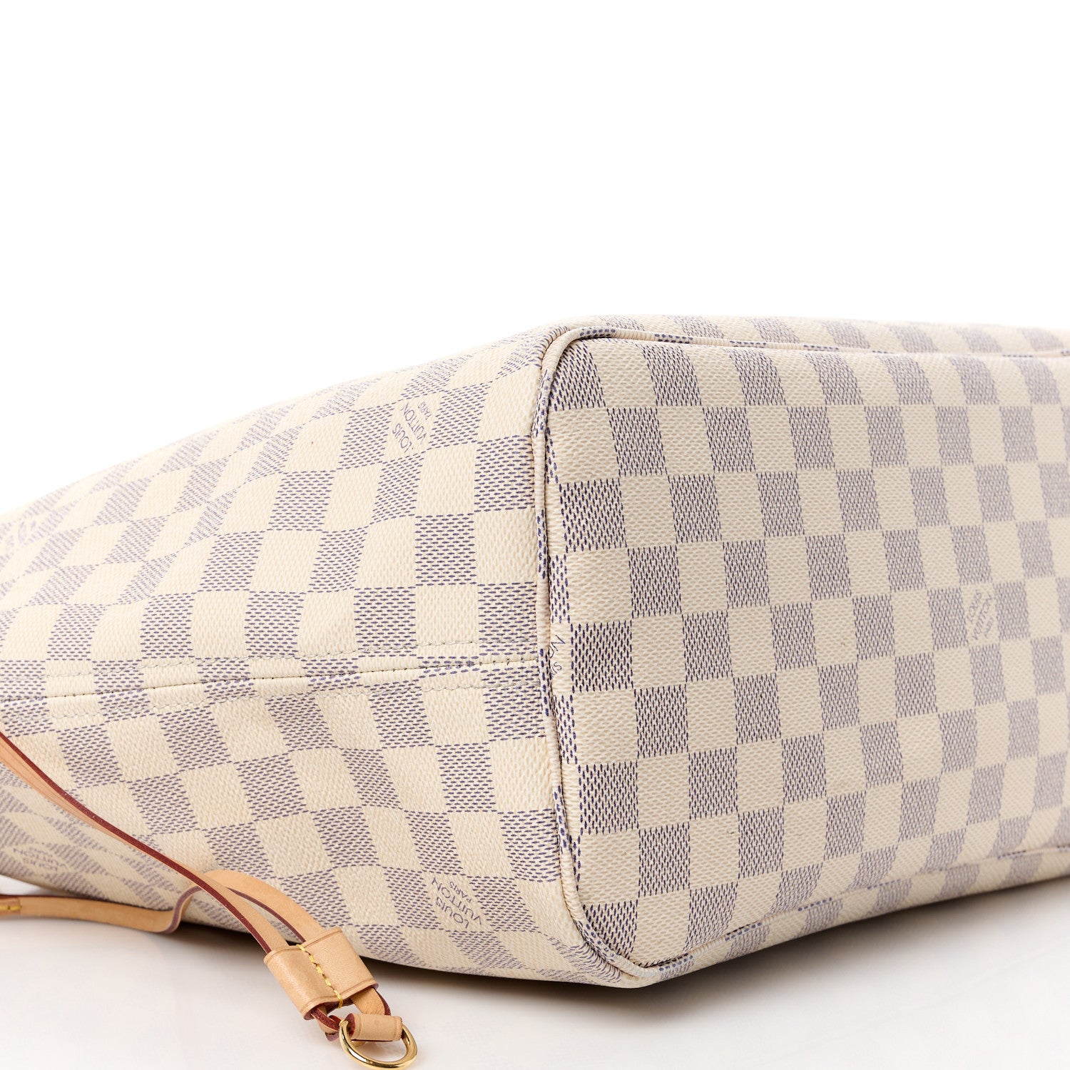 Louis Vuitton Damier Azur Neo Neverfull MM Rose Ballerine 13 of 14