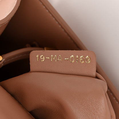 Christian Dior Smooth Calfskin 30 Montaigne Flap Bag Pale Pink 7 of 11