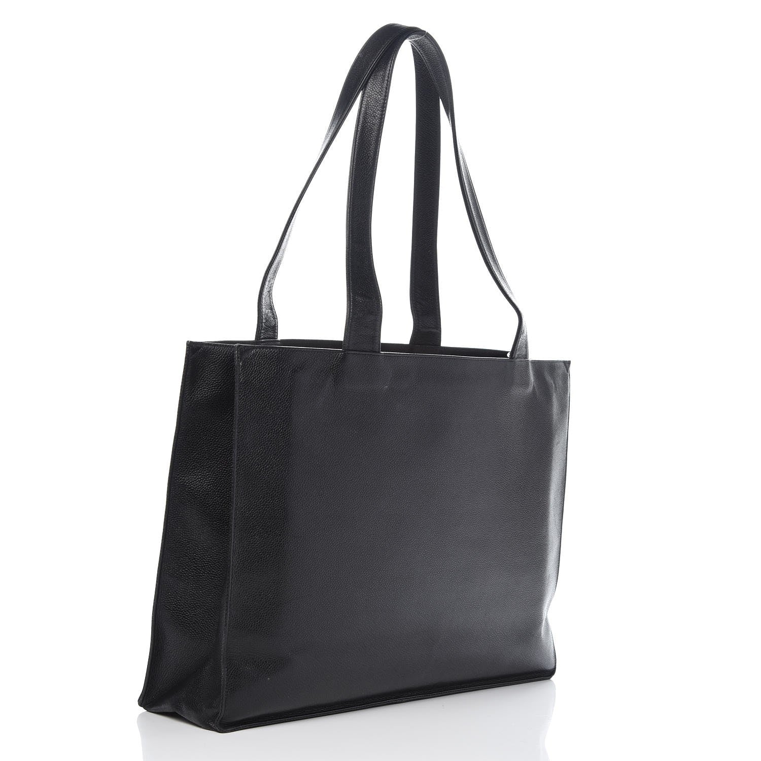 Chanel Caviar CC Tote Black 3 of 14