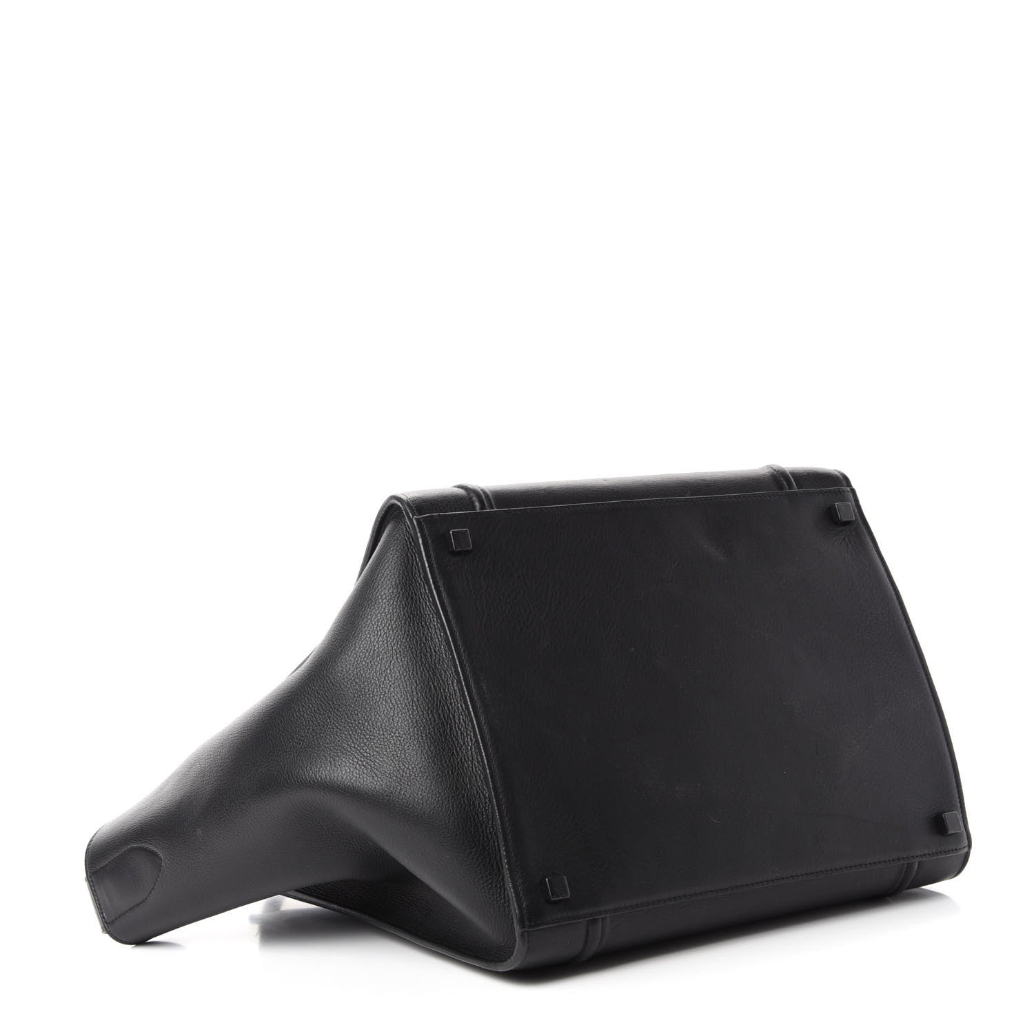 Celine Smooth Calfskin Medium Phantom Luggage Black 4 of 12