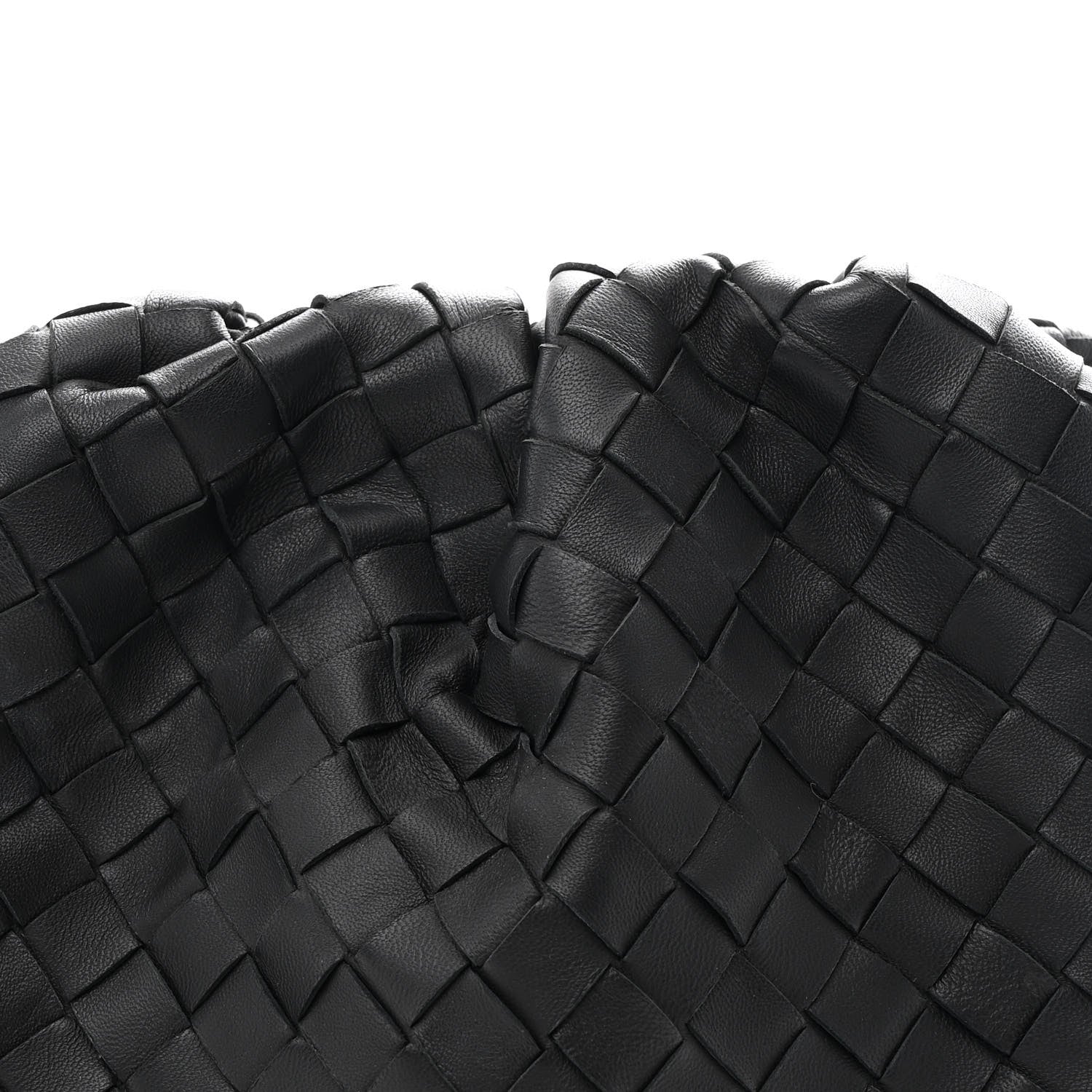 Bottega Veneta Nappa Maxi Intrecciato The Pouch Oversized Clutch Black 7 of 9
