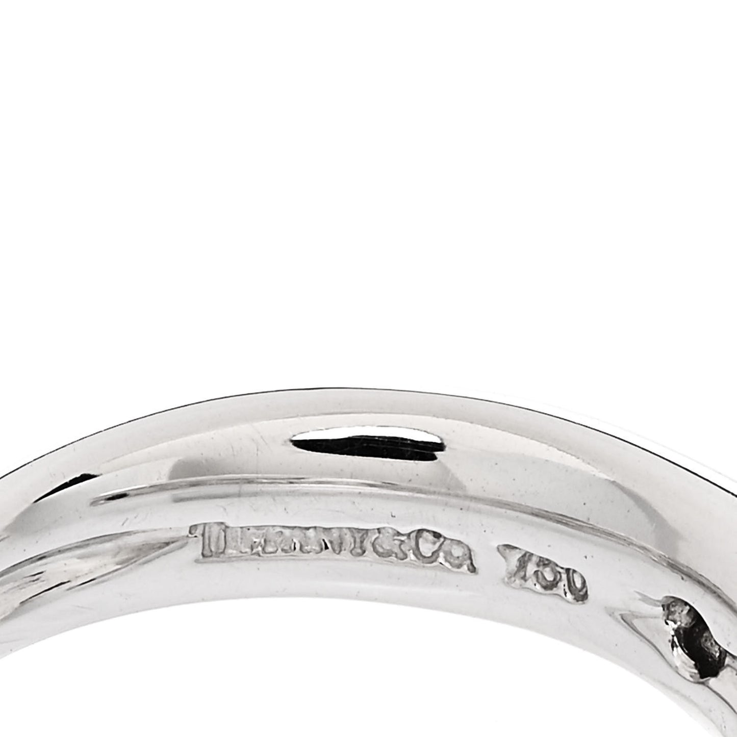 18K White Gold Diamond Paloma Picasso Tenderness Heart Ring 55 7.25