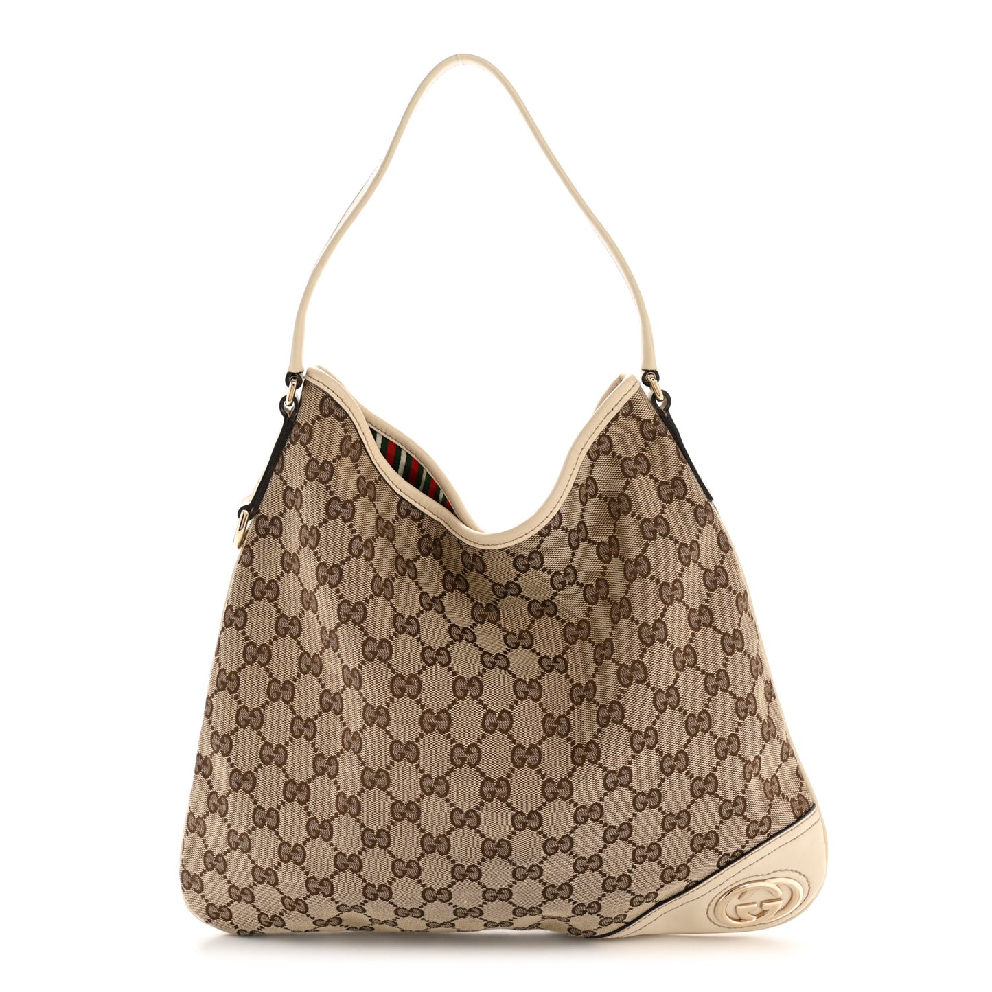 Monogram Medium New Britt Hobo Off White Off White
