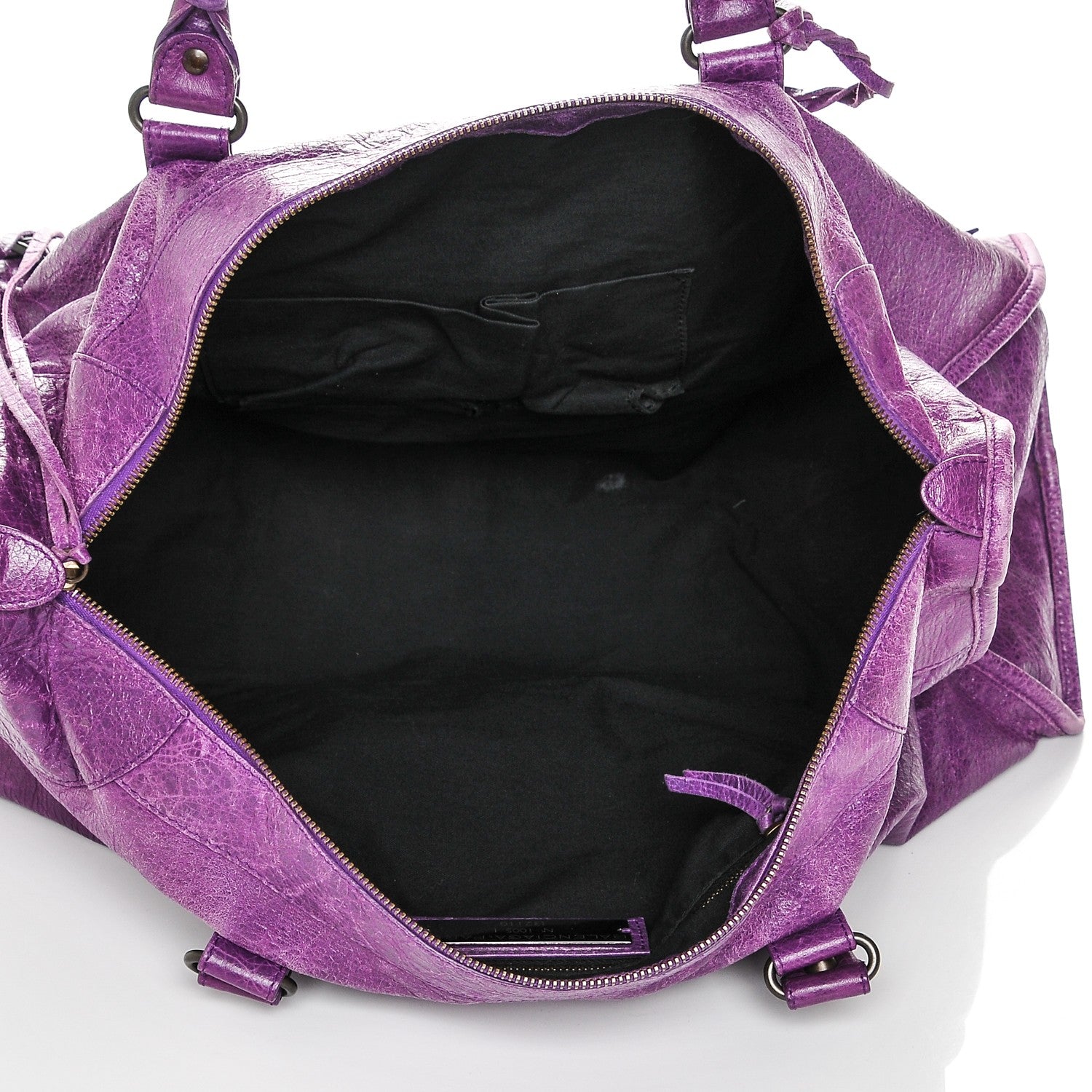 Balenciaga Agneau Classic Hardware Work Ultraviolet 5 of 7