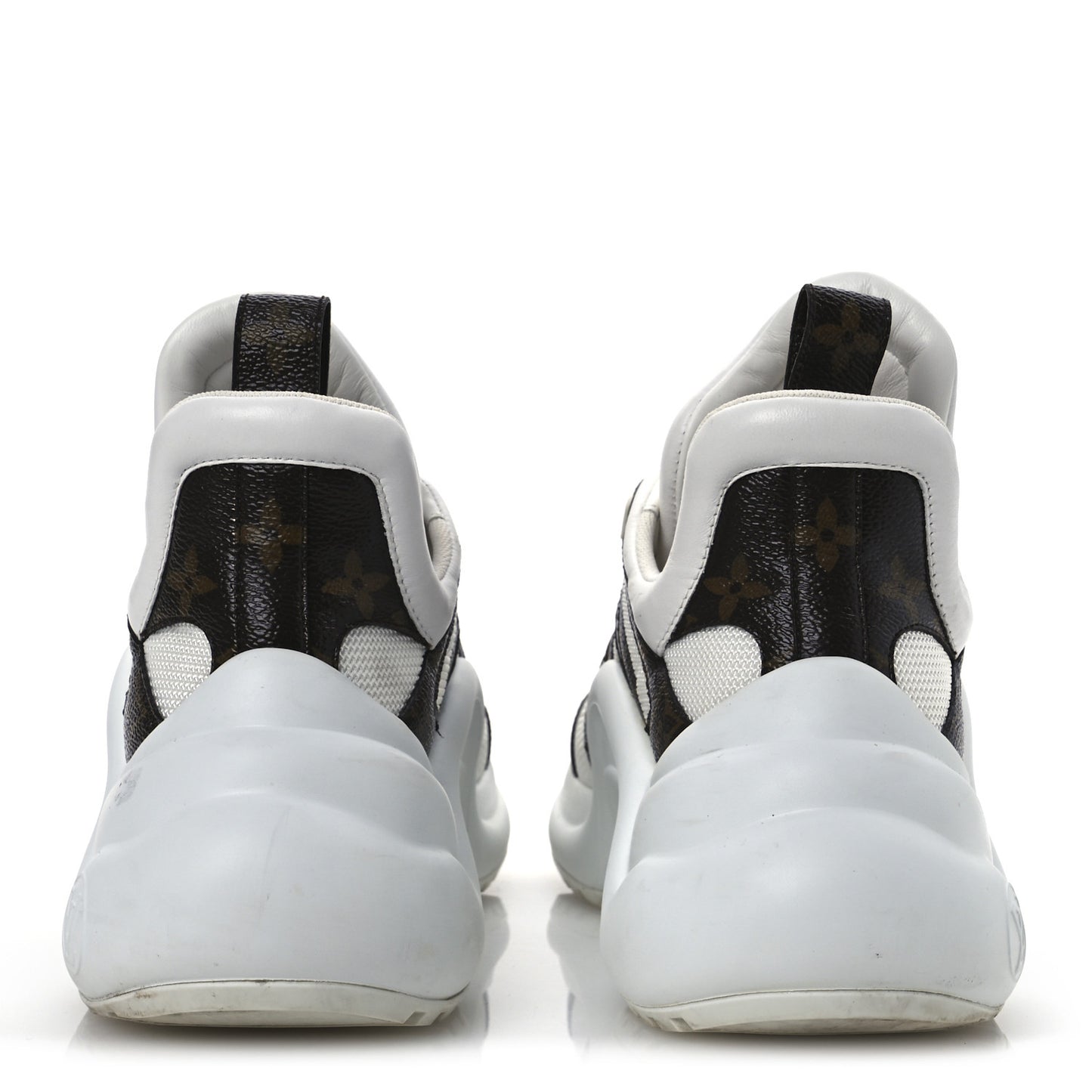 Patent Monogram LV Archlight Sneakers 38 White