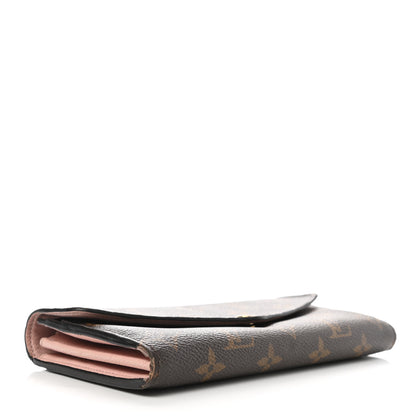 Louis Vuitton Monogram Sarah Wallet NM Rose Ballerine 4 of 6