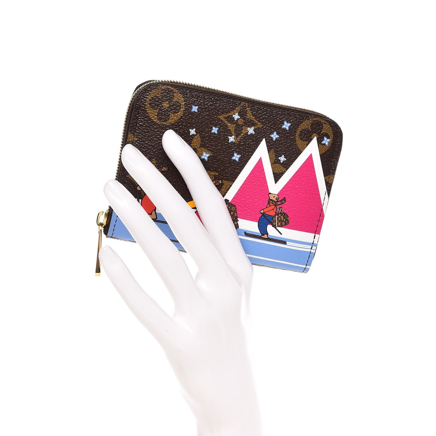 Louis Vuitton Monogram 2018 Christmas Animation Zippy Coin Purse 2 of 7