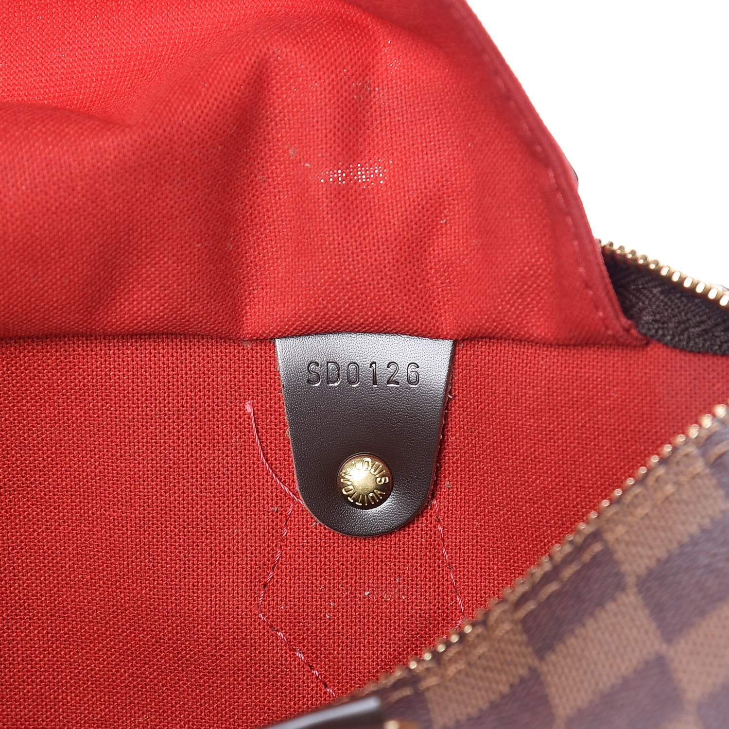 Louis Vuitton Damier Ebene Speedy 30 6 of 14