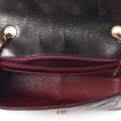 Chanel Lambskin Quilted Medium Single Flap Black 7 of 10