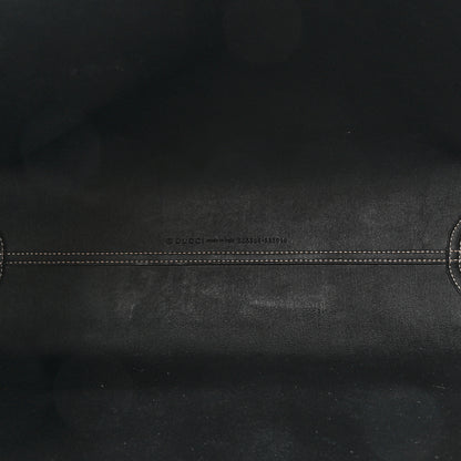 Gucci Calfskin GG Supreme Monogram Medium Reversible Tote Dark Brown 8 of 26