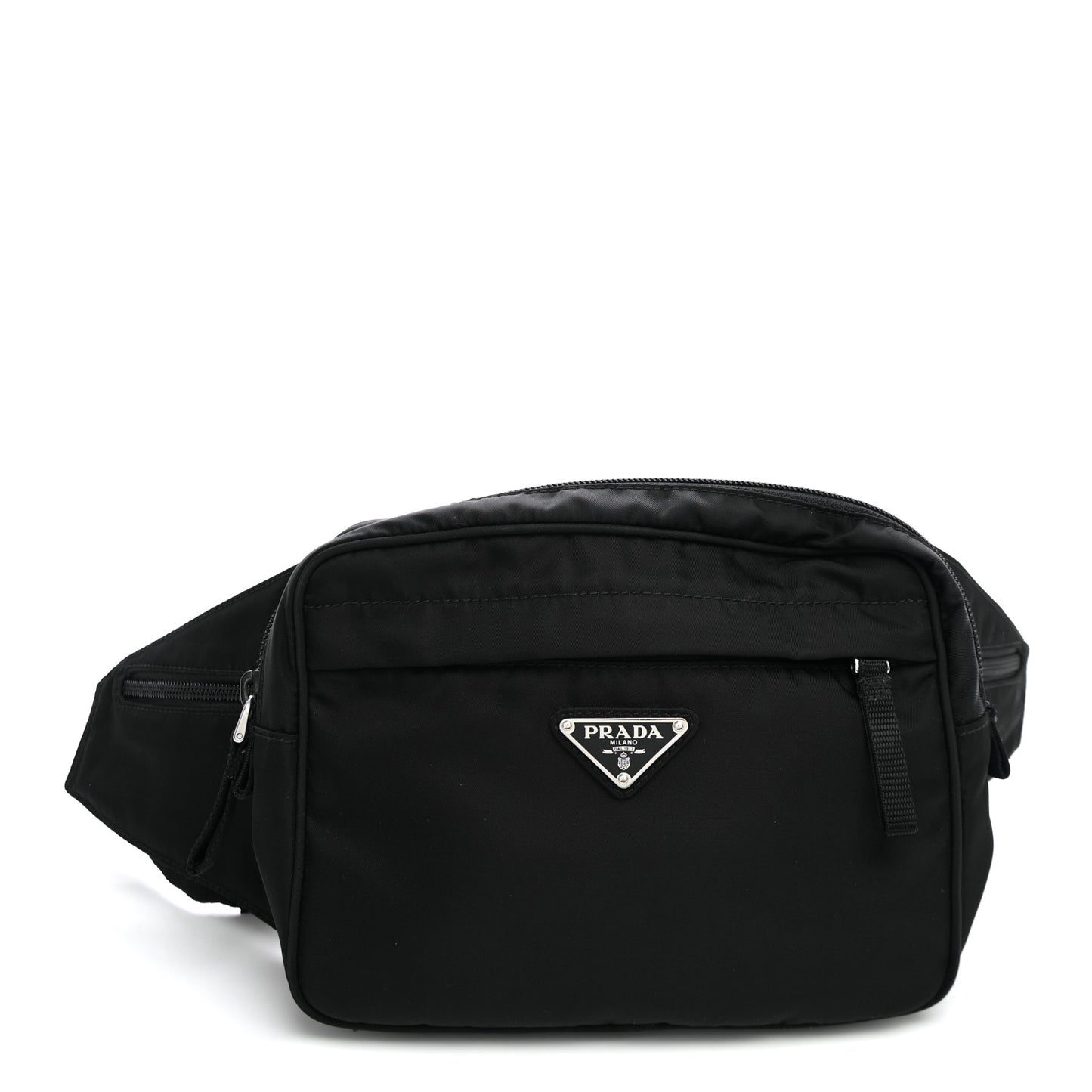 Tessuto Nylon Montagna Belt Bag Black