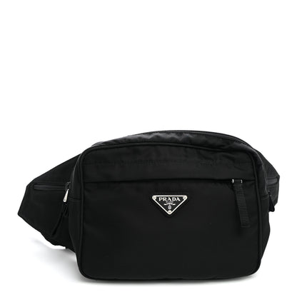 Prada Tessuto Nylon Montagna Belt Bag Black 1 of 9