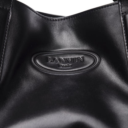 Lanvin Calfskin Shopper Tote Black 9 of 9