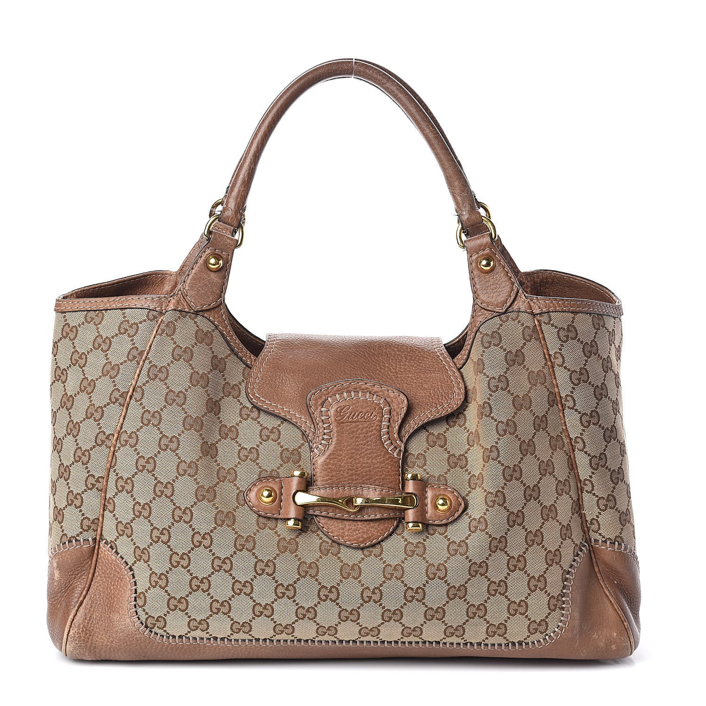 Monogram Large New Pelham Shoulder Bag Brown