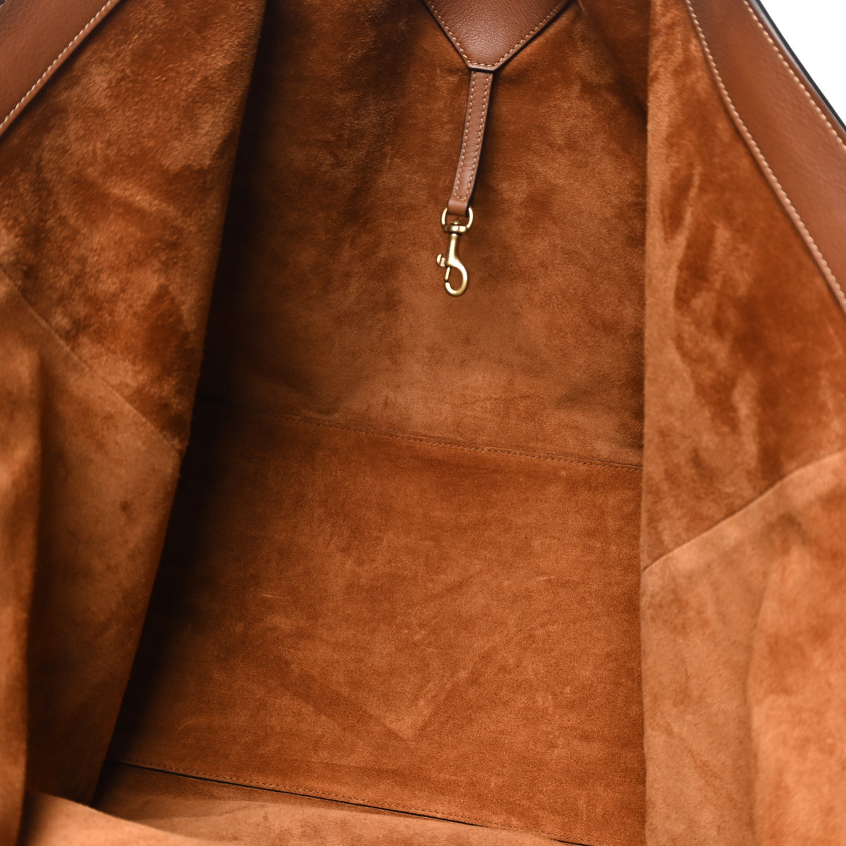 Calfskin Y Tote Brick