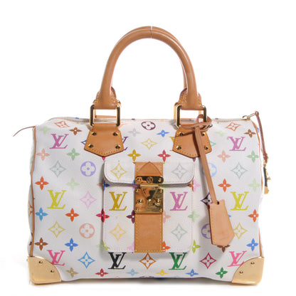 Louis Vuitton Monogram Multicolor Speedy 30 White 1 of 7