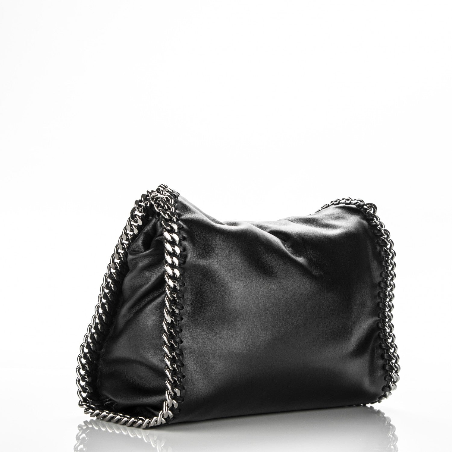 Stella McCartney Alter Nappa Embossed Mini Falabella Tote Black 4 of 7