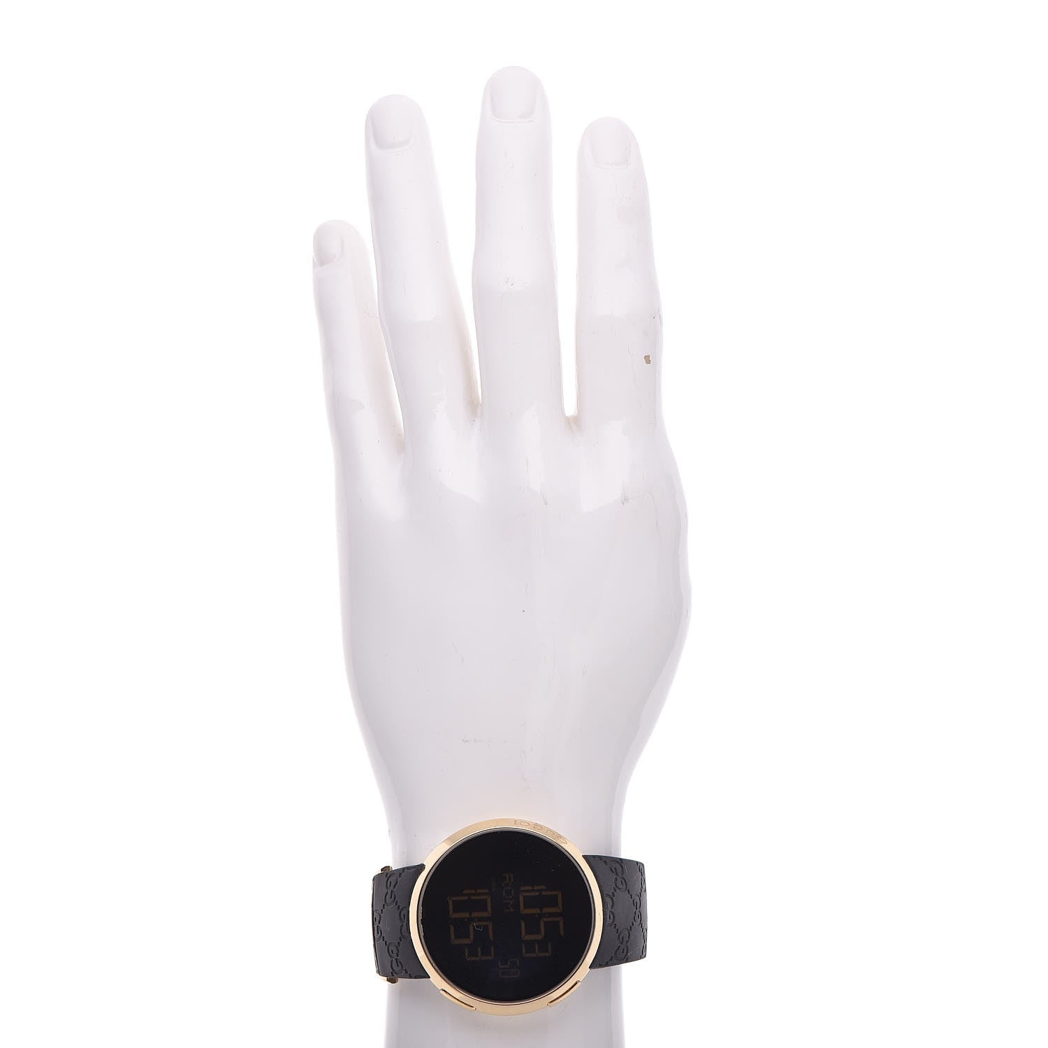 Gucci Stainless Steel Rubber 45mm Digital I-Gucci Watch Black 2 of 9