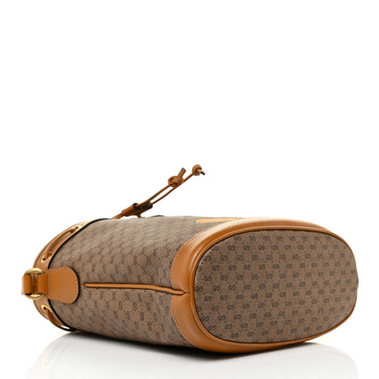 Gucci X DISNEY Mini Vintage GG Supreme Monogram Bucket Bag Beige Vintage Sun Oil 4 of 9