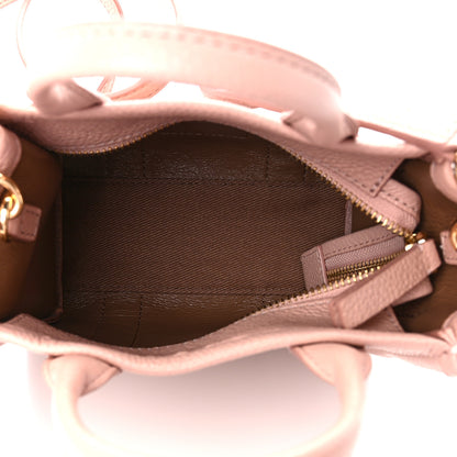 Marc Jacobs Grained Calfskin Micro The Tote Bag Rose 5 of 10