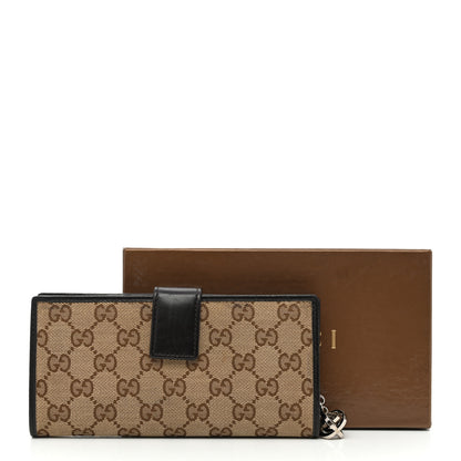Gucci Monogram Twins Continental Wallet Dark Brown 8 of 8