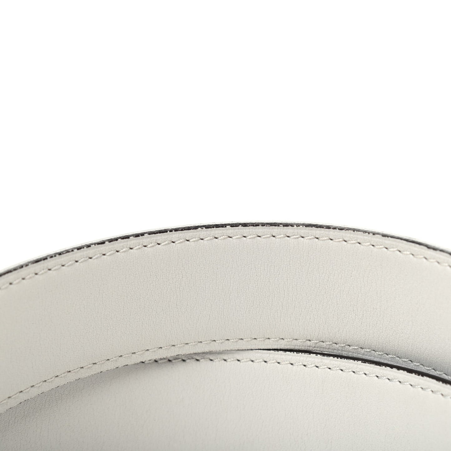 Epsom Swift 32mm Belt Strap 90 Blue Jean White