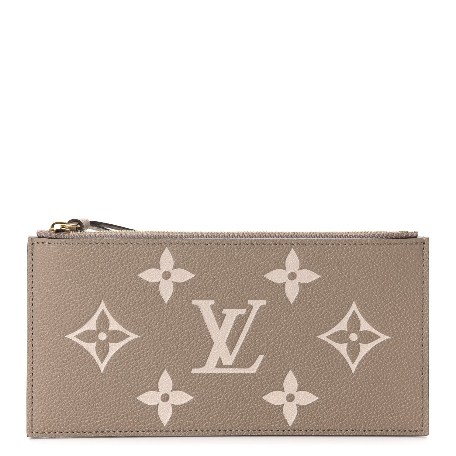 Louis Vuitton Empreinte Monogram Giant Pochette Felicie Zippered Insert Tourterelle Creme 1 of 7