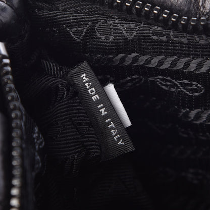 Prada Nappa Mordore Wristlet Clutch Black 7 of 9