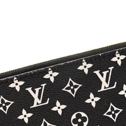 Louis Vuitton Monogram Giant Jungle Neverfull MM GM Pochette Black 8 of 9