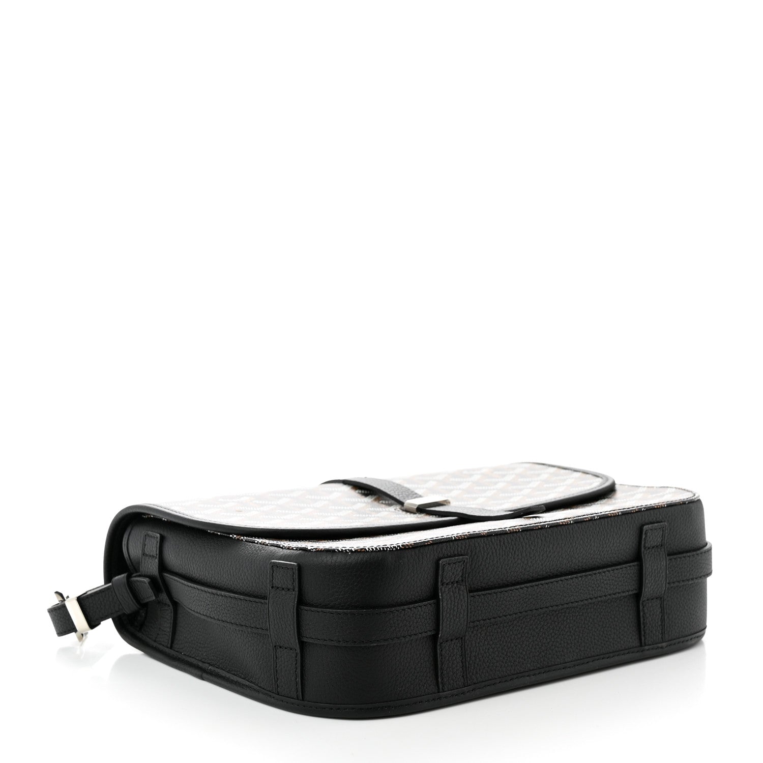 Goyard Goyardine Belvedere II MM Messenger Bag Black 4 of 9
