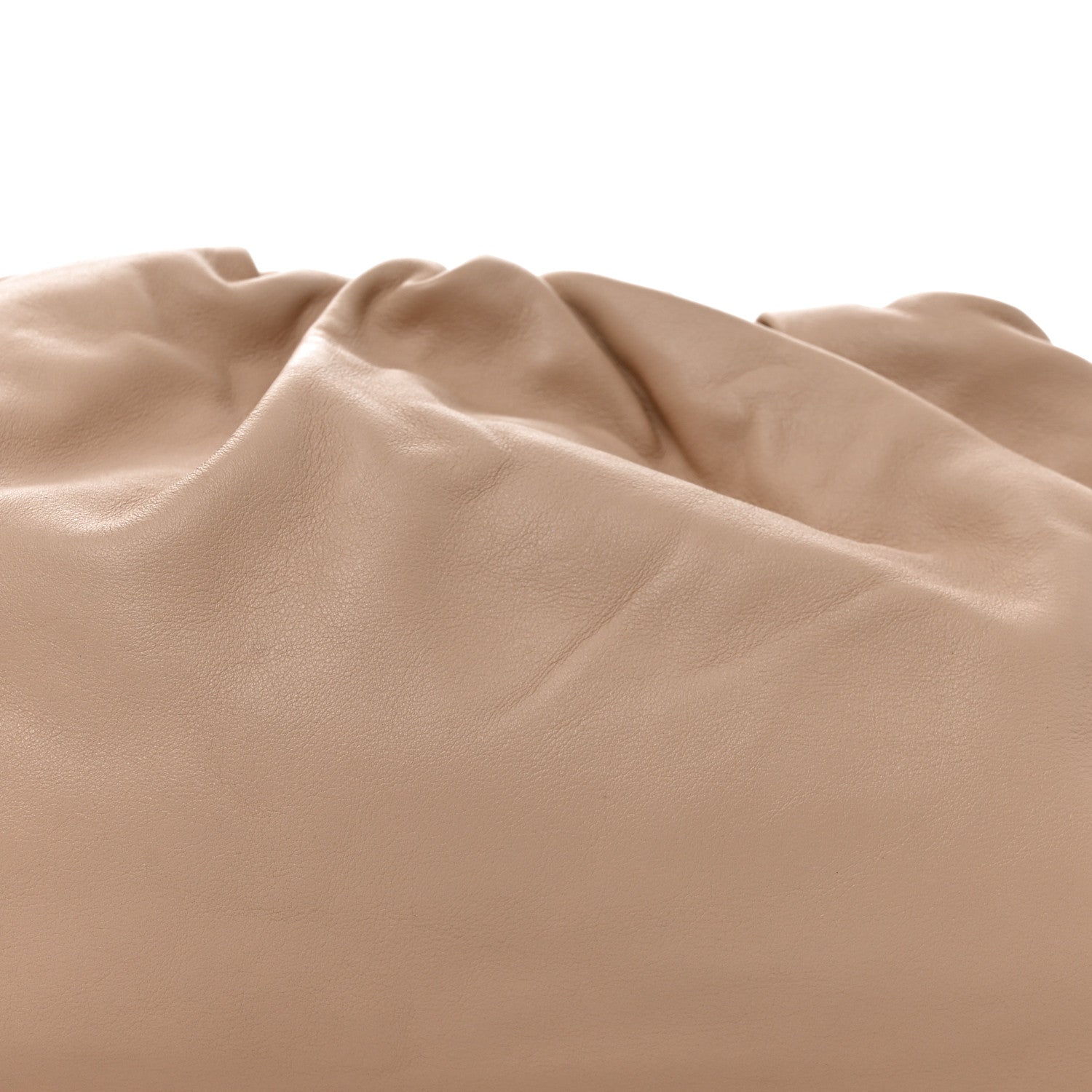 Bottega Veneta Smooth Butter Calf The Pouch Oversized Clutch Nude 7 of 9