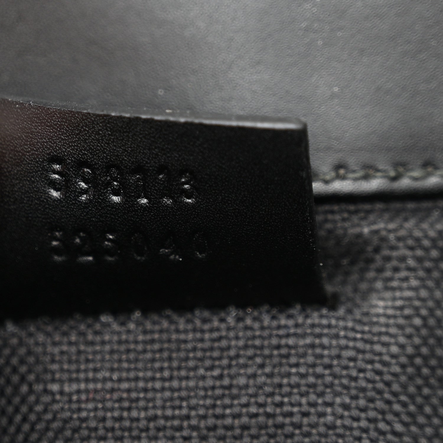 Gucci GG Supreme Monogram Web Slim Belt Bag Black Grey 7 of 11