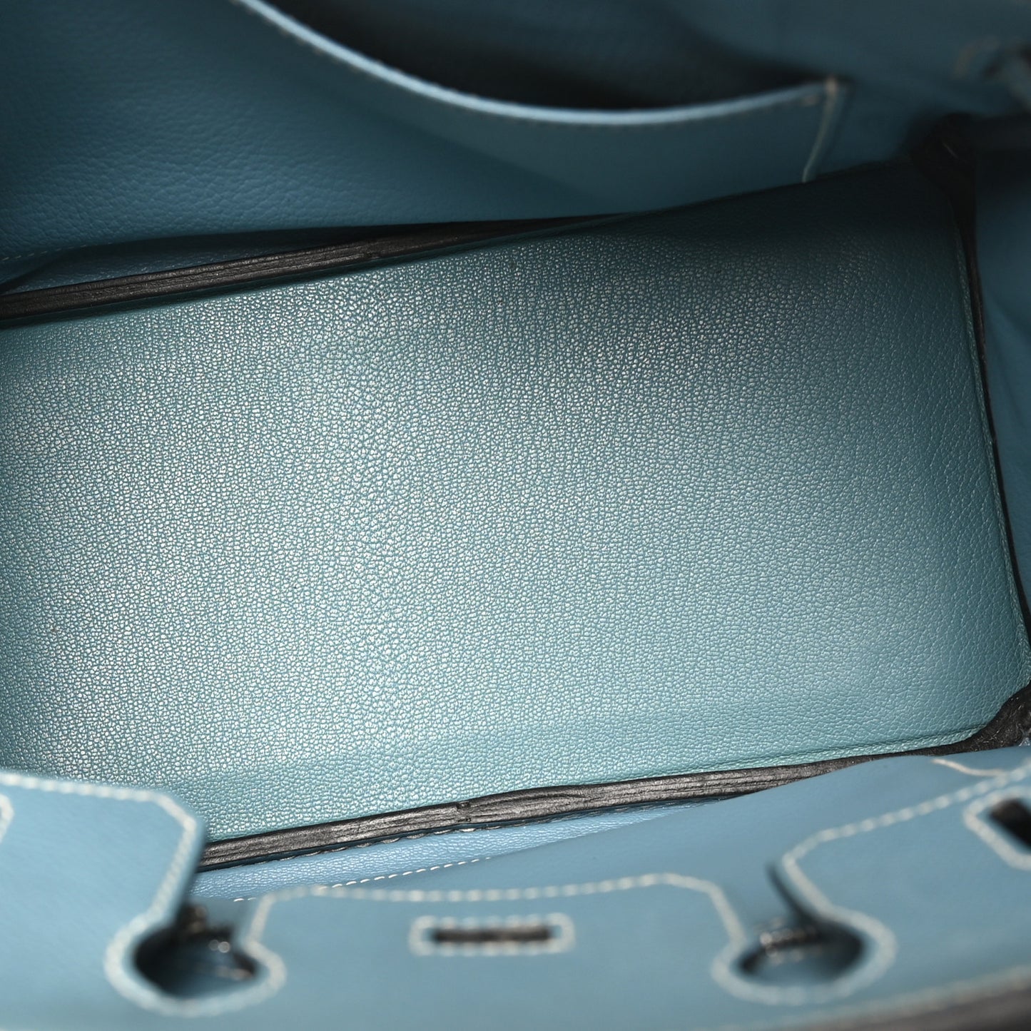 Epsom Birkin 25 Bleu Jean