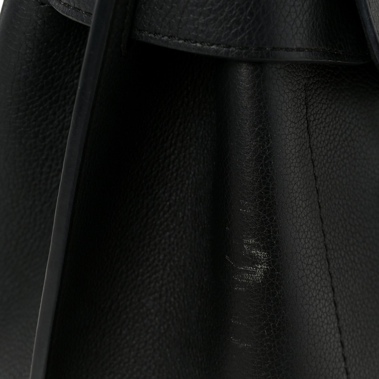 Soft Calfskin My Lockme Top Handle Black