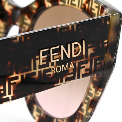 Fendi Acetate FF 53mm Sunglasses 0435/S Tortoise 5 of 7