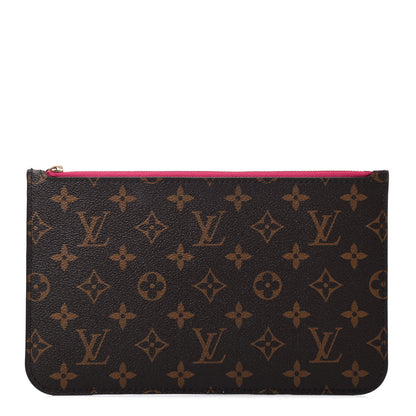 Louis Vuitton Monogram Neverfull MM GM Pochette Pivoine 1 of 4