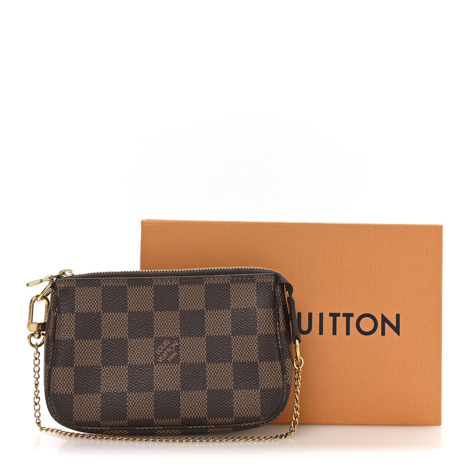Louis Vuitton Damier Ebene Mini Pochette Accessories 8 of 8