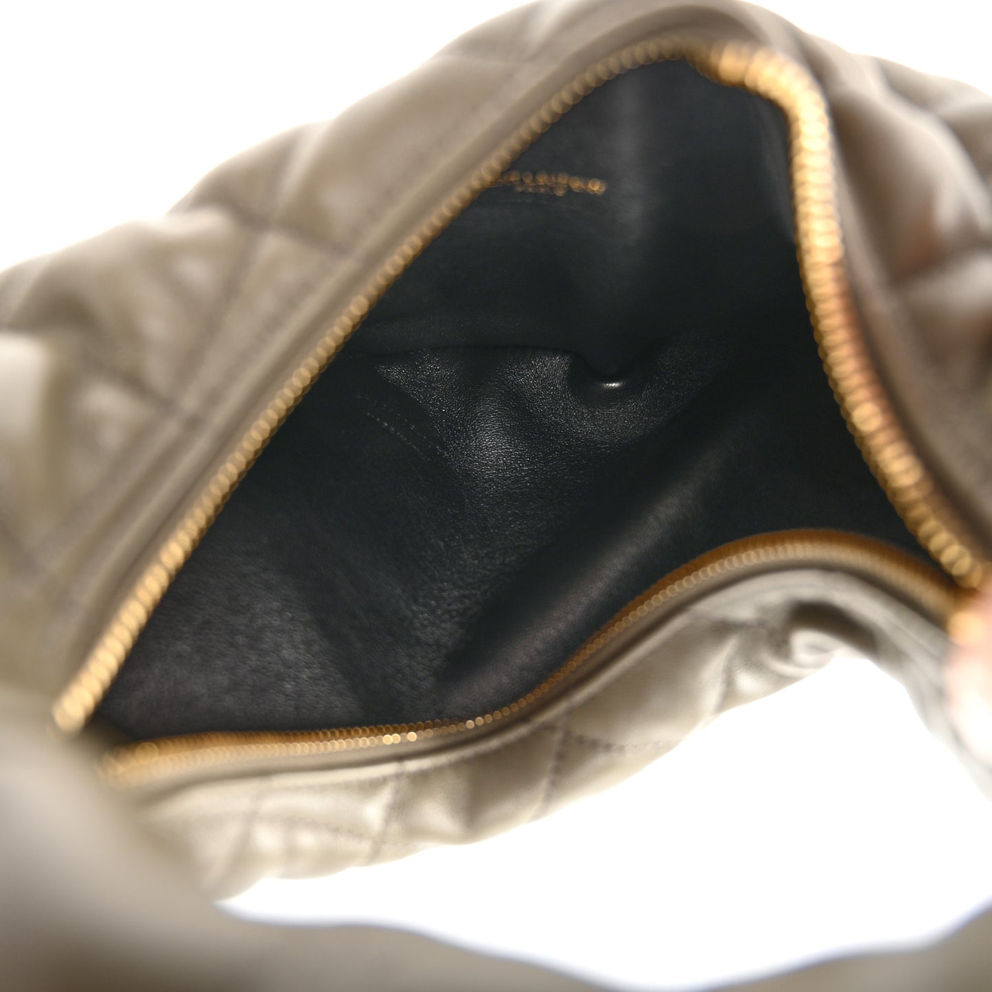 Lambskin Quilted Icarino Bag Dark Strong Moss