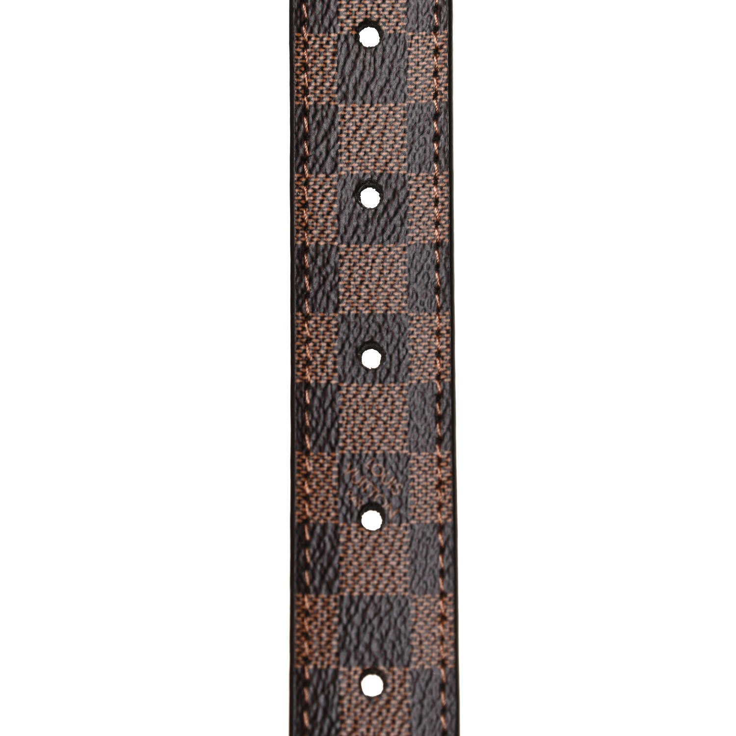 Louis Vuitton Mini Damier Ebene 25mm LV Initiales Belt 85 34 5 of 6