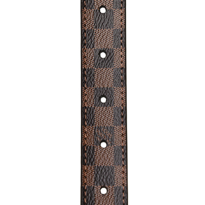Louis Vuitton Mini Damier Ebene 25mm LV Initiales Belt 85 34 5 of 6