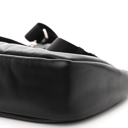 Prada Nappa Soft Padded Re-Edition 2005 Shoulder Bag Black 9 of 9