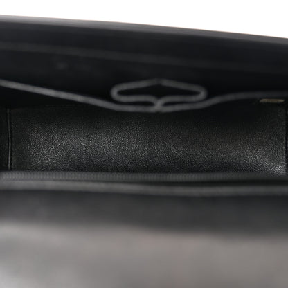 Chanel Lambskin Reversed Chevron Quilted Flap Black 5 of 11
