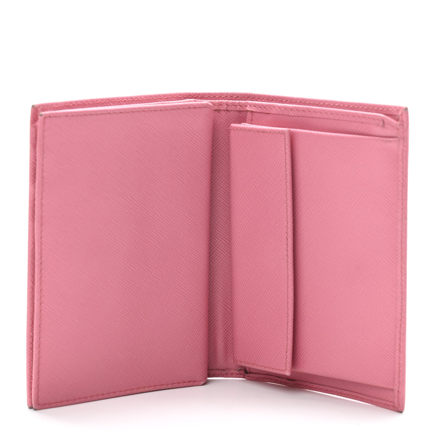 Saffiano Metal Bi-Fold Wallet Petalo