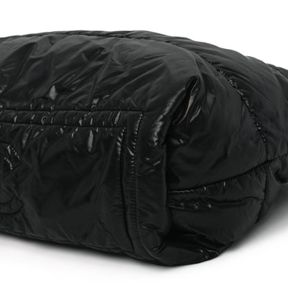 Chanel Nylon Quilted Small Coco Cocoon Tote Black 10 of 10