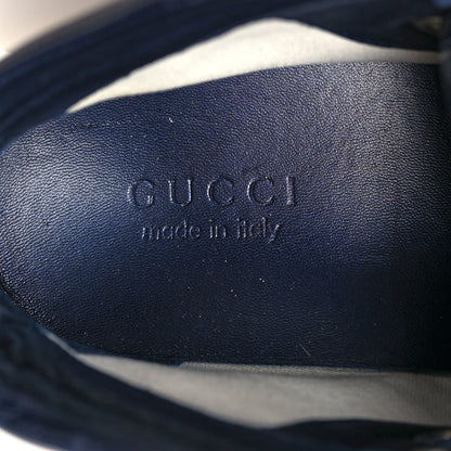 Gucci Imprime Monogram Mens Coda High Top Sneakers 8.5 Blue 6 of 7