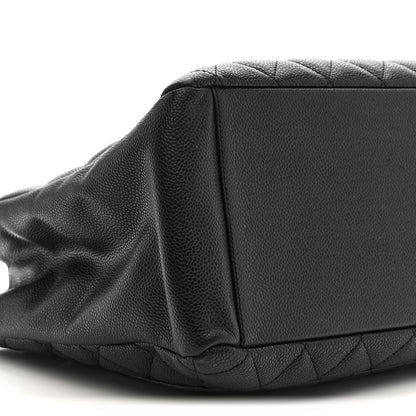 Chanel Caviar Quilted Grand Shopping Tote GST Black 10 of 11