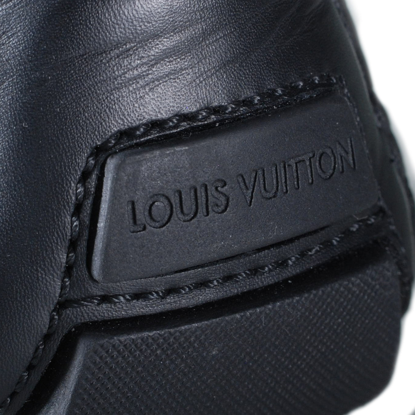 Louis Vuitton Leather Monte Carlo Loafers 10 Black 7 of 9