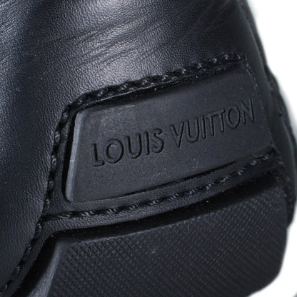 Louis Vuitton Leather Monte Carlo Loafers 10 Black 7 of 9