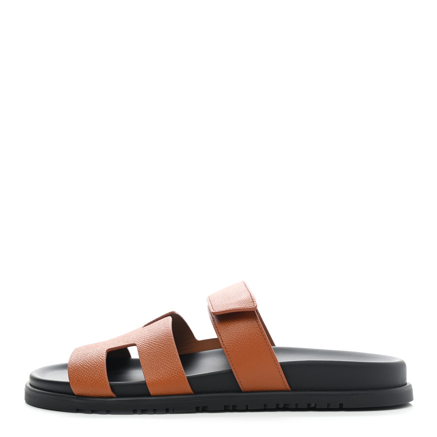 Hermes Epsom Womens Chypre Sandals 40 Natural 1 of 9