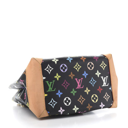 Louis Vuitton Monogram Multicolor Audra Black 4 of 12